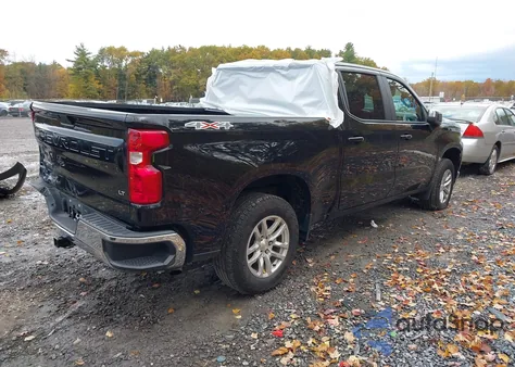 2021 Chevrolet Silverado 1500 4Wd Short Bed Lt With 2Fl из США, поврежденный, VIN 1GCPYJEK7MZ396243